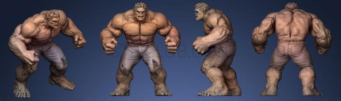 3D model Hulk 3 (STL)